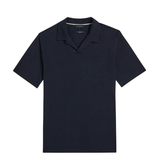Navy - Front - Ted Baker Mens Arkes Regular Polo Shirt