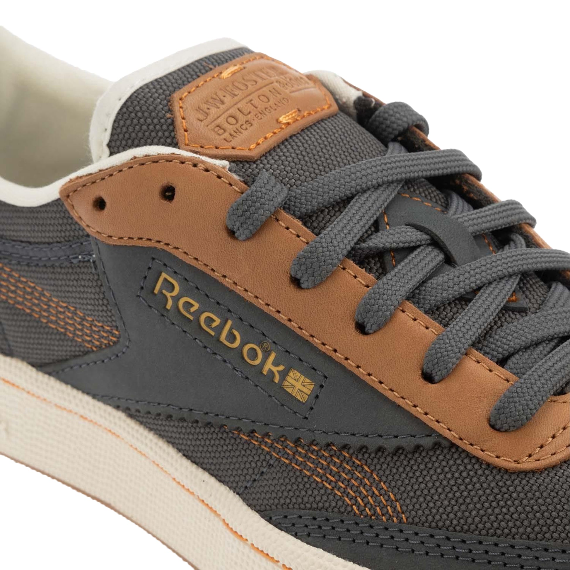 Grey - Lifestyle - Reebok Mens Club C 85 Vintage Leather Trainers