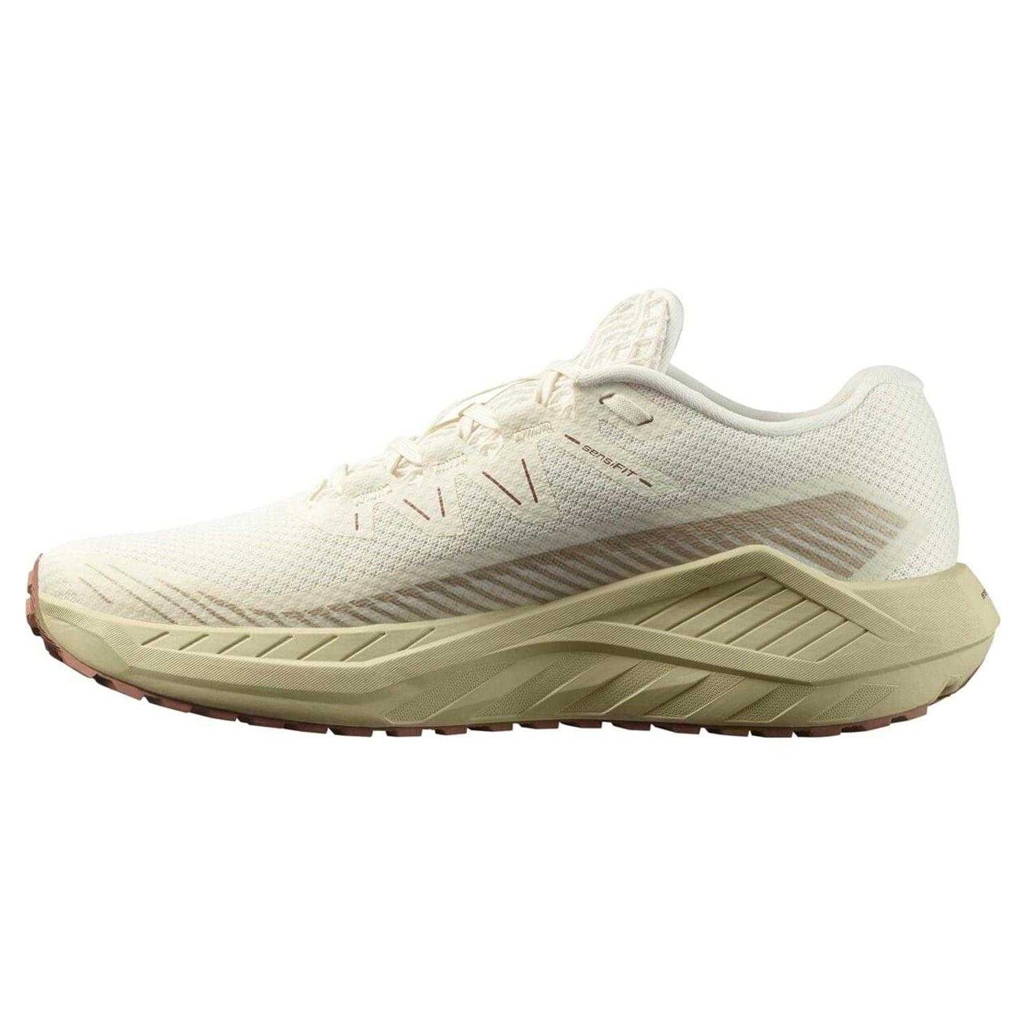 Vanilla - Back - Salomon Mens DRX DEFY GRVL Lightweight Trainers