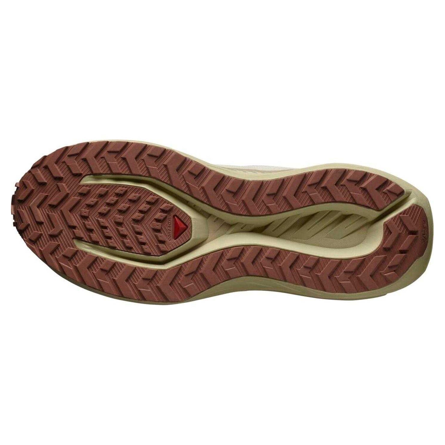 Vanilla - Side - Salomon Mens DRX DEFY GRVL Lightweight Trainers