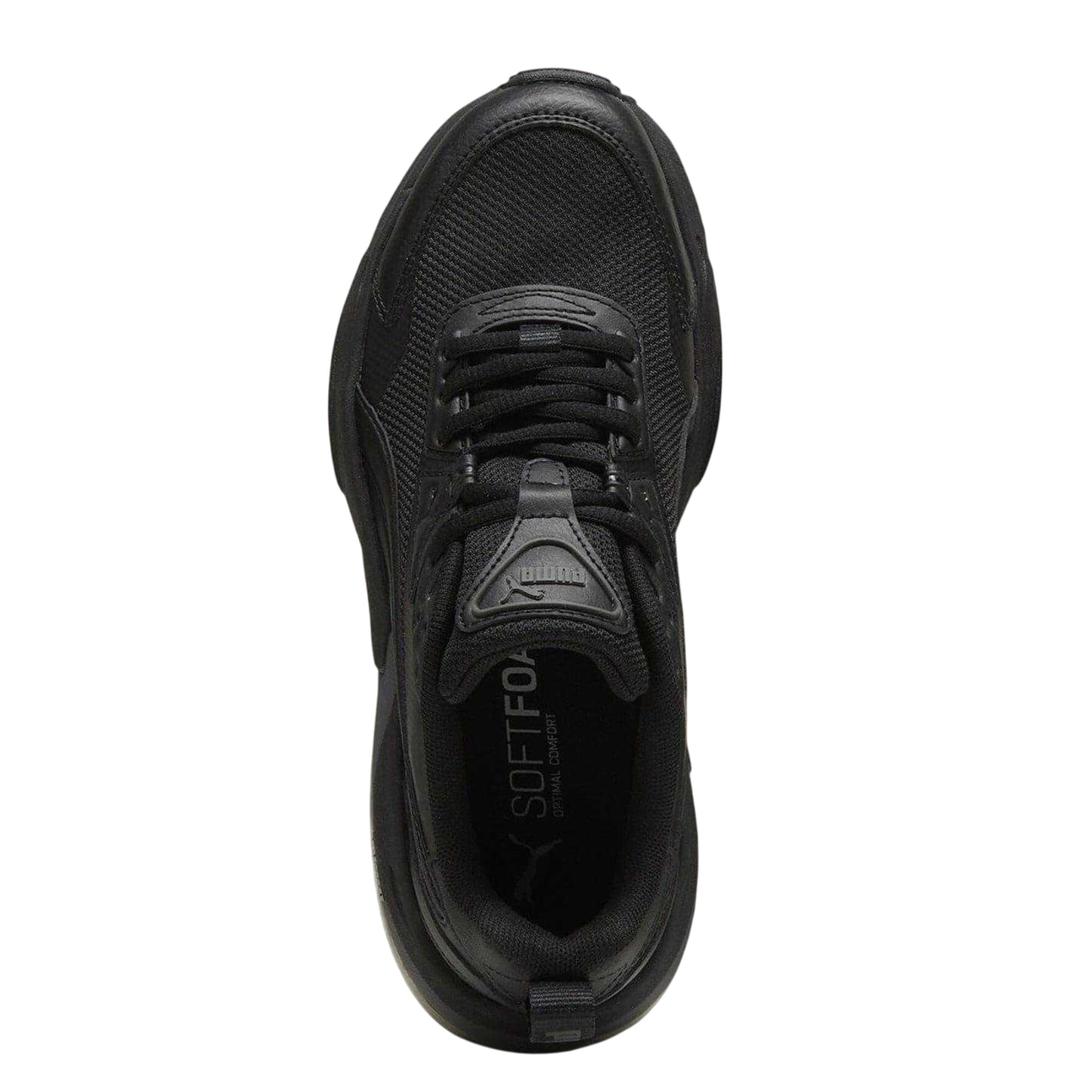 Black - Side - Puma Womens-Ladies Cilla Running Trainers