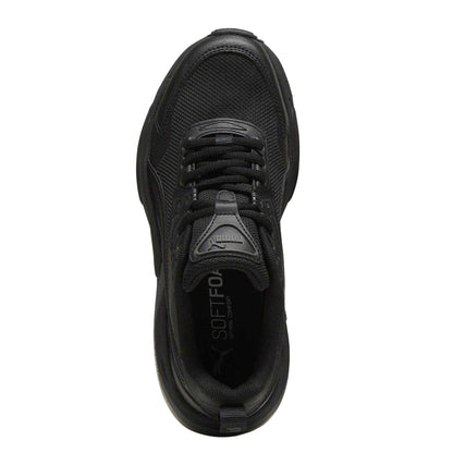 Black - Side - Puma Womens-Ladies Cilla Running Trainers