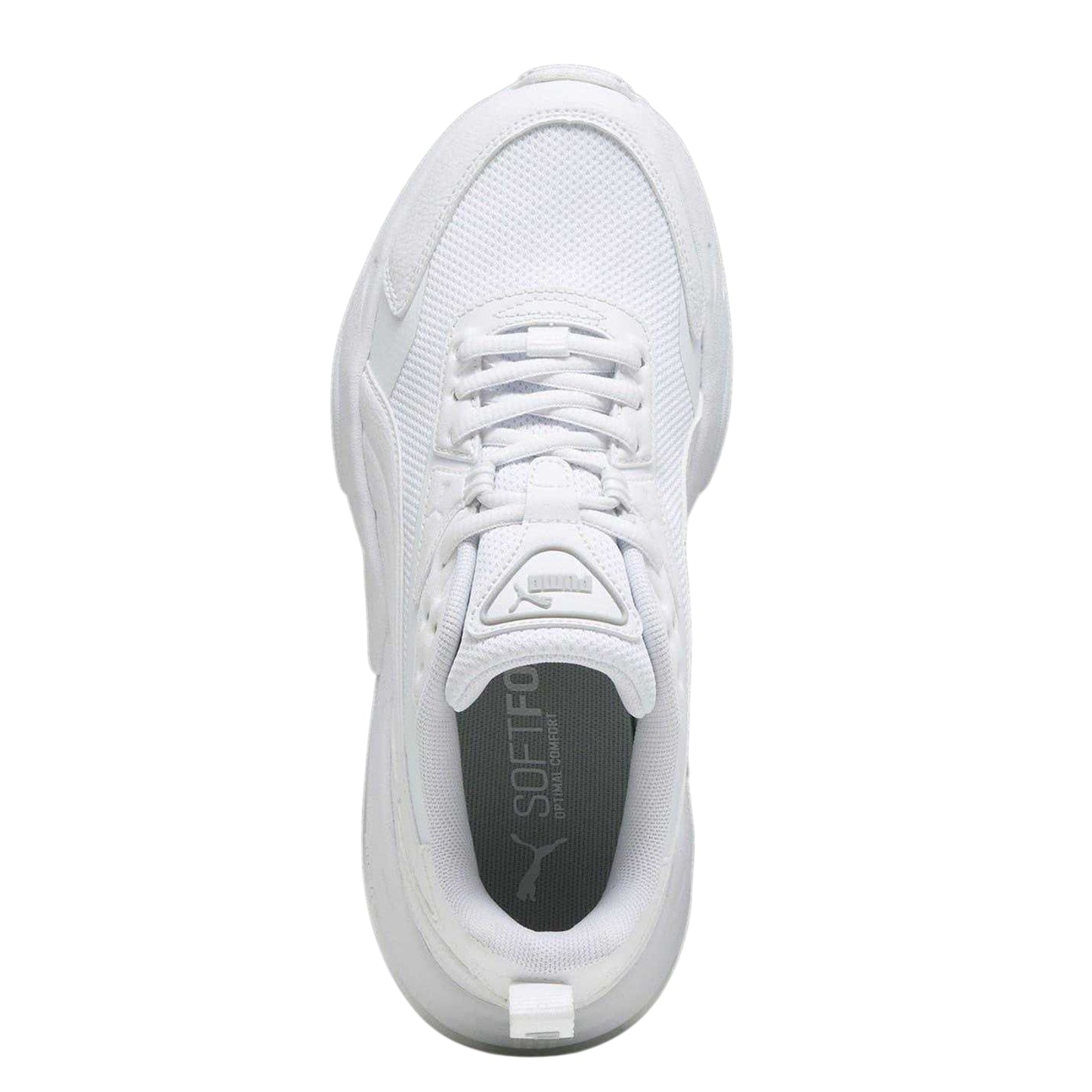 White - Side - Puma Womens-Ladies Cilla Running Trainers