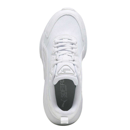 White - Side - Puma Womens-Ladies Cilla Running Trainers