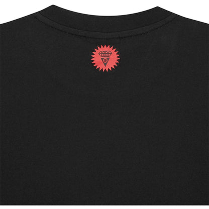 Black - Side - ICECREAM Mens Dog Running T-Shirt