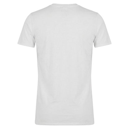 White - Back - AWD Mens Smells Like Team Spirit England T-Shirt