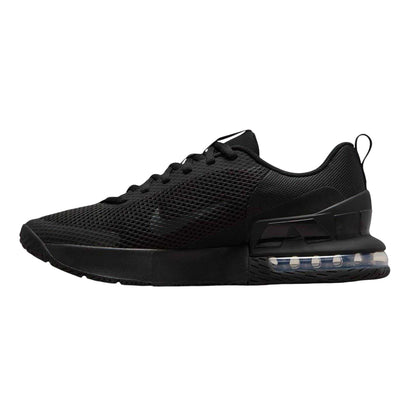 Black-Anthracite - Side - Nike Unisex Adult Air Max Leather Training Trainers