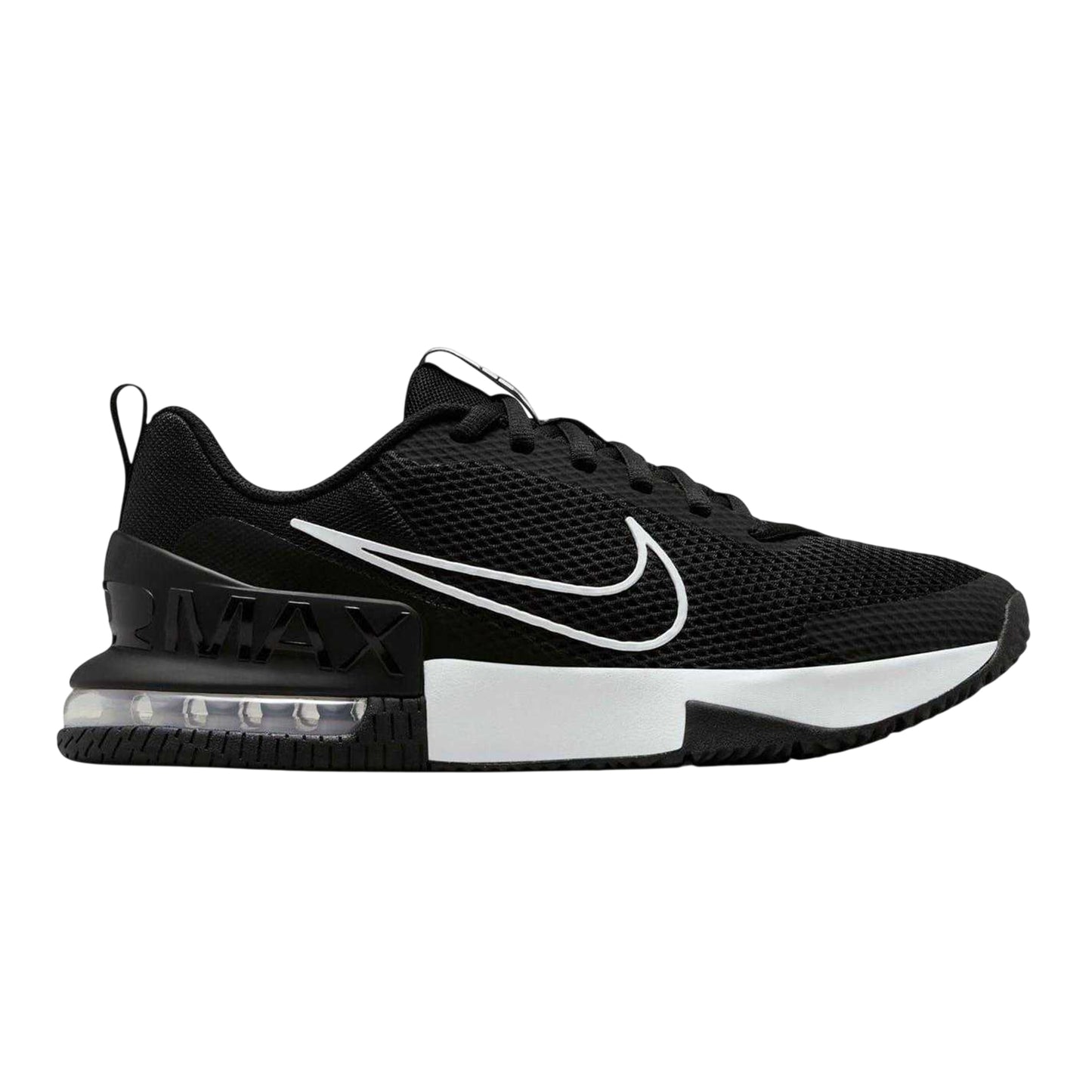 Black-White - Front - Nike Unisex Adult Air Max Leather Training Trainers