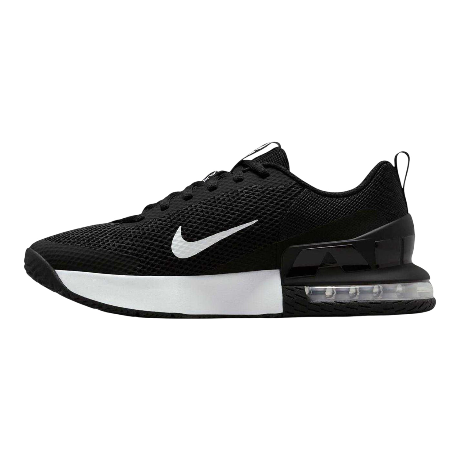 Black-White - Back - Nike Unisex Adult Air Max Leather Training Trainers