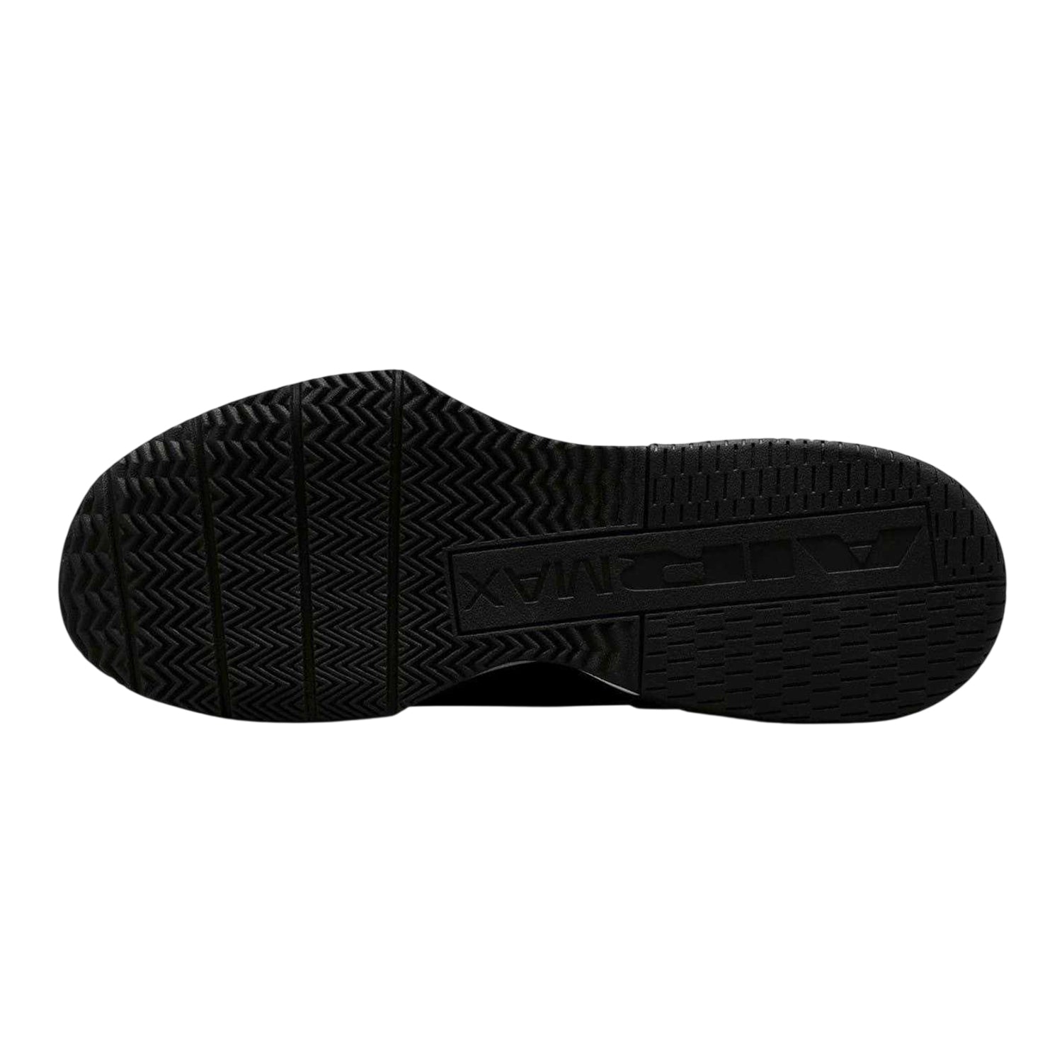 Black-White - Side - Nike Unisex Adult Air Max Leather Training Trainers