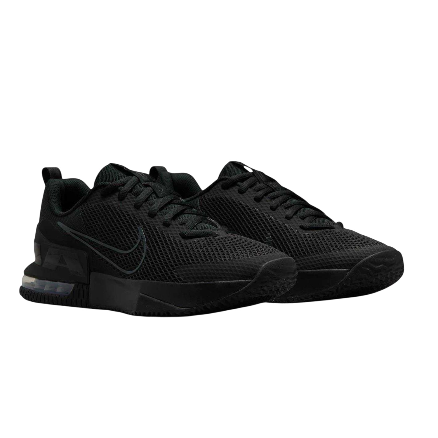 Black-Anthracite - Front - Nike Unisex Adult Air Max Leather Training Trainers