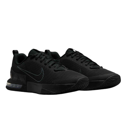 Black-Anthracite - Front - Nike Unisex Adult Air Max Leather Training Trainers