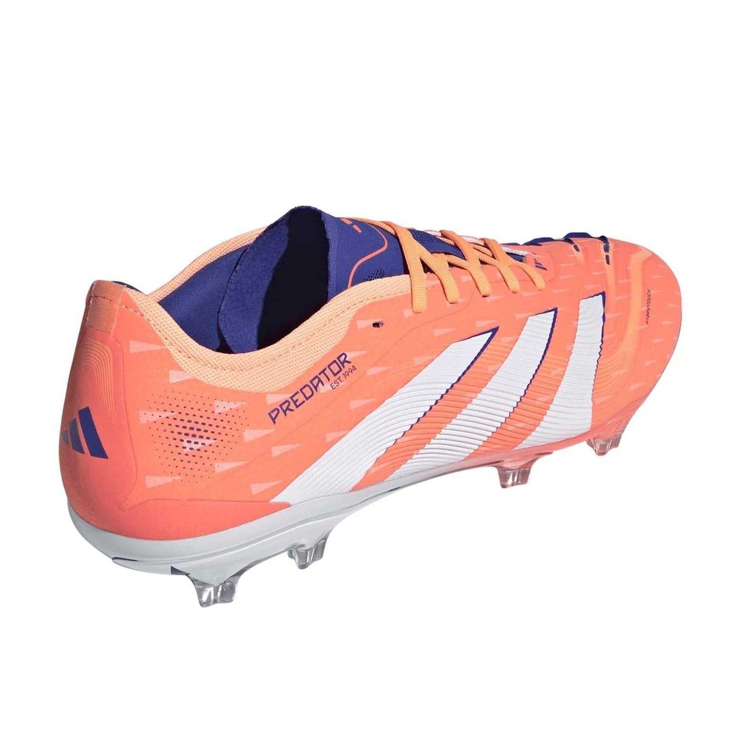Orange-White - Back - Adidas Mens Predator Pro Firm Ground Football Boots