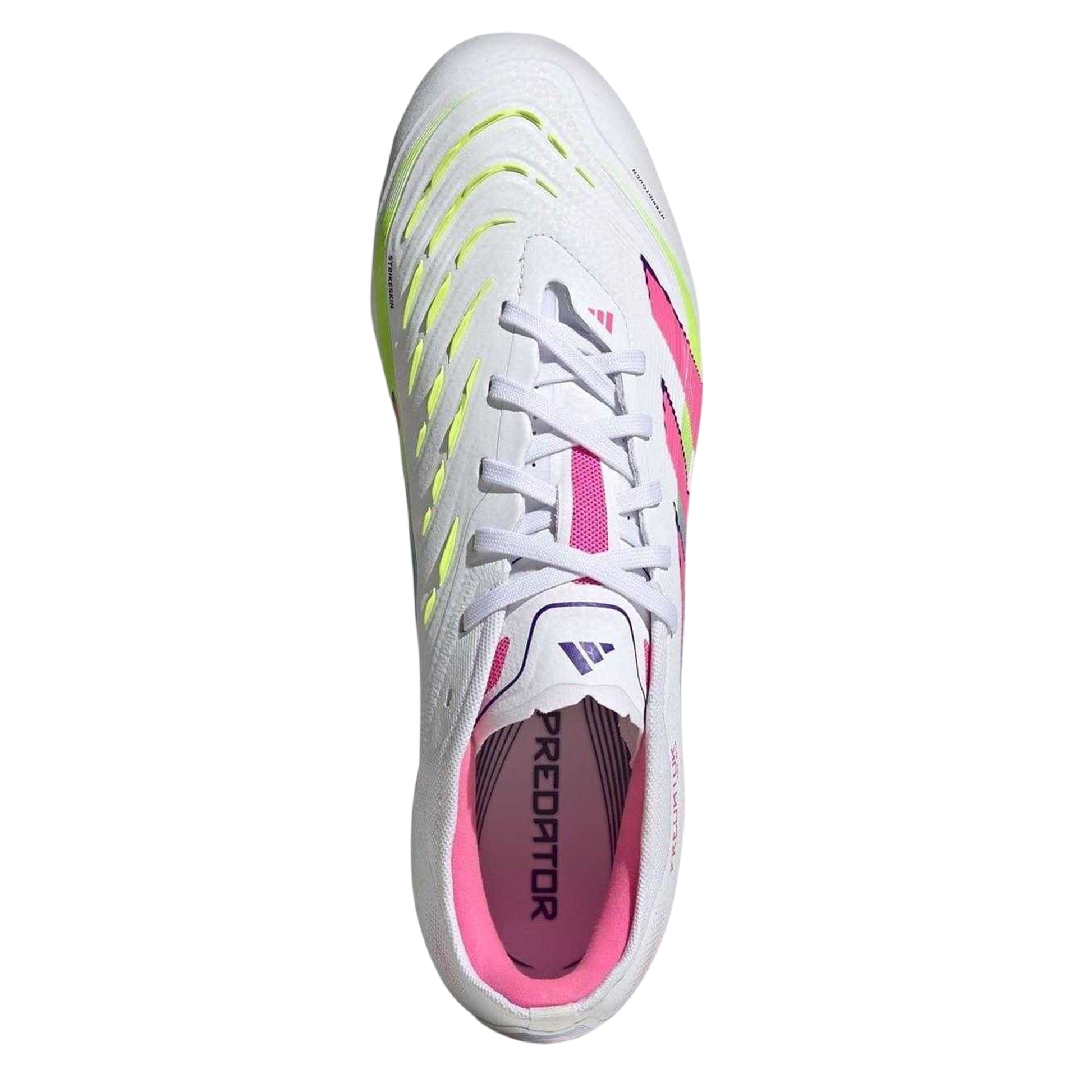 White-Pink - Lifestyle - Adidas Mens Predator Pro Firm Ground Football Boots