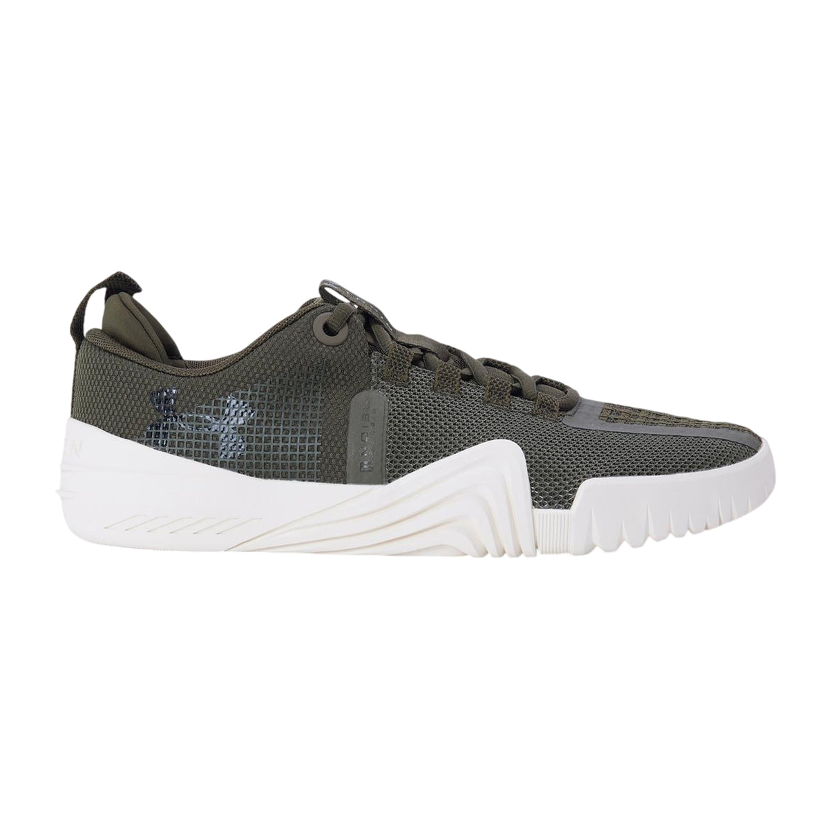 Green - Front - Under Armour Mens Tribase Reign Trainers