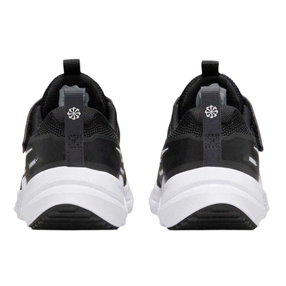 Black-White - Back - Nike Childrens-Kids Cosmic Hook and Loop Trainers