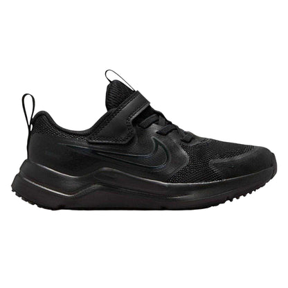 Triple Black - Front - Nike Childrens-Kids Cosmic Hook and Loop Trainers