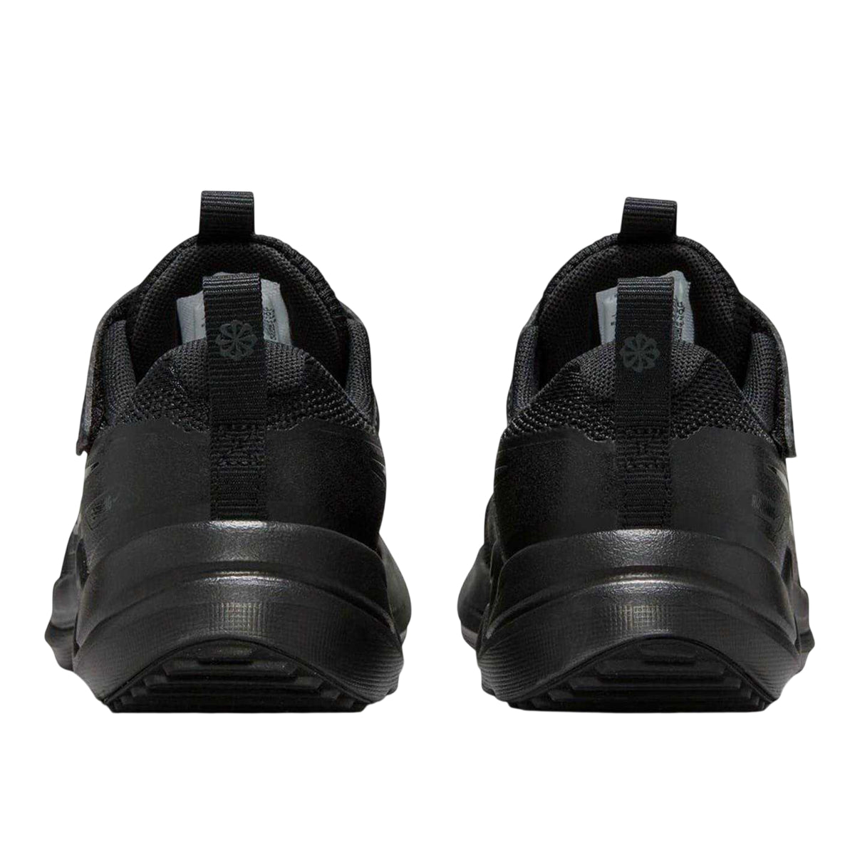 Triple Black - Back - Nike Childrens-Kids Cosmic Hook and Loop Trainers
