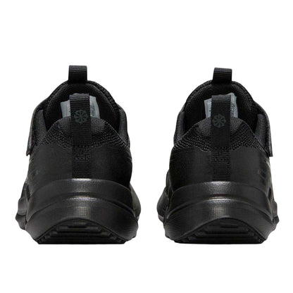 Triple Black - Back - Nike Childrens-Kids Cosmic Hook and Loop Trainers