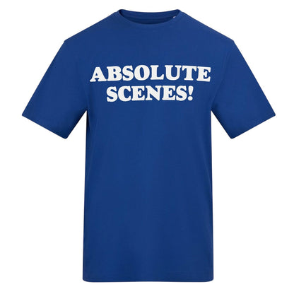 Blue - Front - AWD Mens Footy Mode On T-Shirt