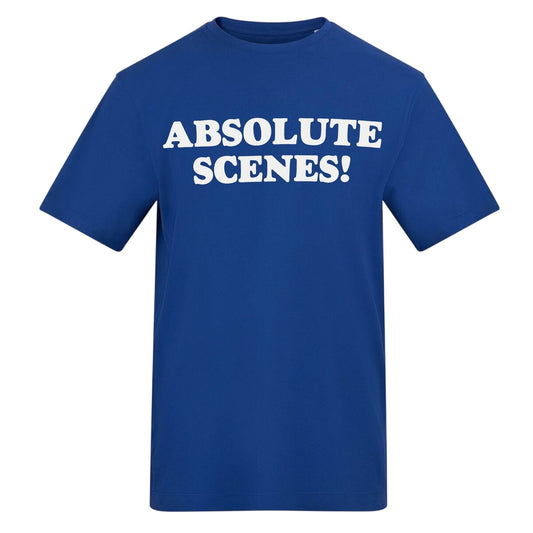 Blue - Front - AWD Mens Footy Mode On T-Shirt