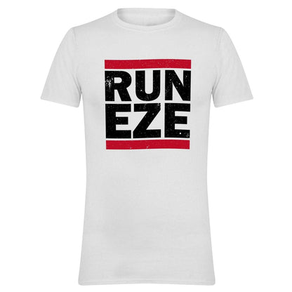 White - Front - AWD Mens Run Eze T-Shirt