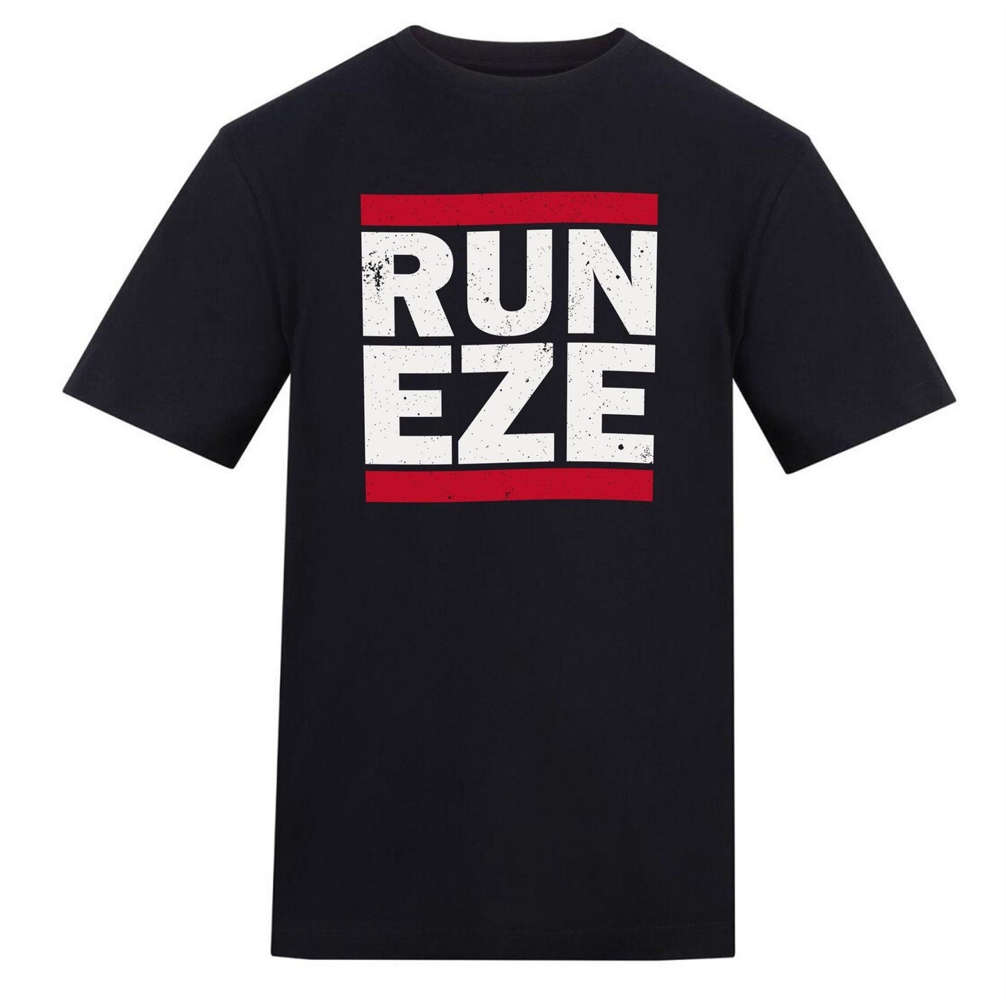 Black - Front - AWD Mens Run Eze T-Shirt