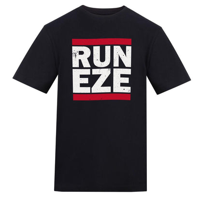 Black - Front - AWD Mens Run Eze T-Shirt