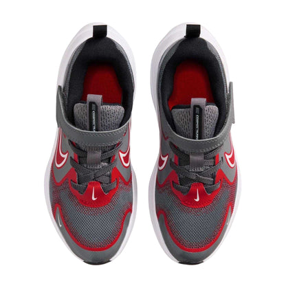 Grey-Red - Lifestyle - Nike Childrens-Kids Downshifter 12 Trainers