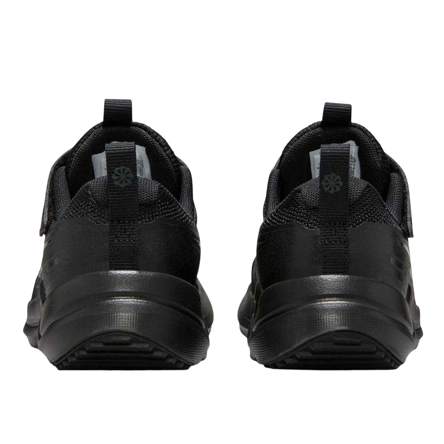 Triple Black - Back - Nike Childrens-Kids Downshifter 12 Trainers