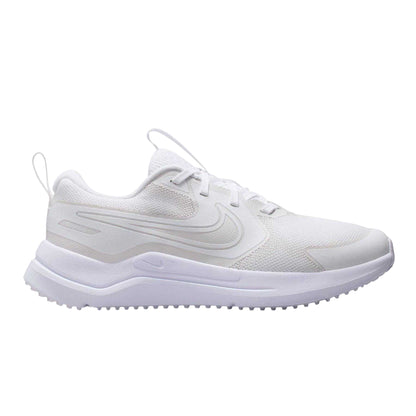 White - Front - Nike Childrens-Kids Downshifter 12 Trainers