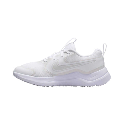 White - Side - Nike Childrens-Kids Downshifter 12 Trainers