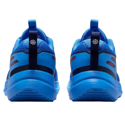 Blue-Red - Back - Nike Childrens-Kids Downshifter 12 Trainers
