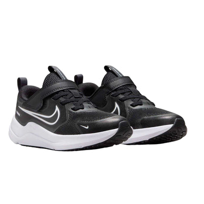 Black-White - Front - Nike Childrens-Kids Downshifter 12 Trainers