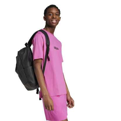 Fuchsia - Pack Shot - Adidas Mens Logo Cotton T-Shirt