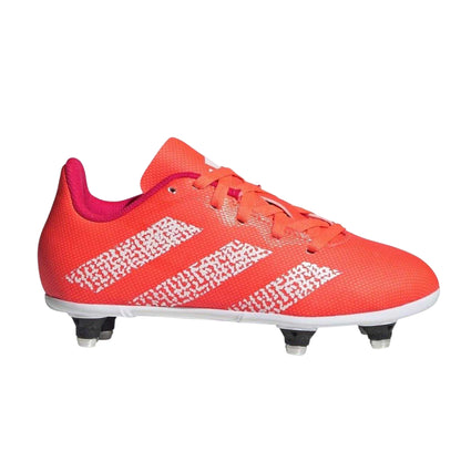 Orange - Lifestyle - Adidas Childrens-Kids Soft Ground Rugby Boots