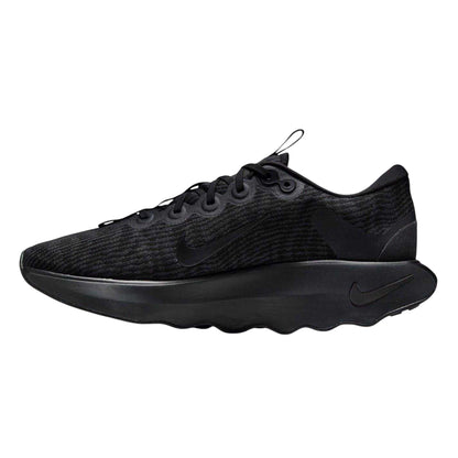 Black-Grey - Side - Nike Mens Motiva Swoosh Walking Shoes