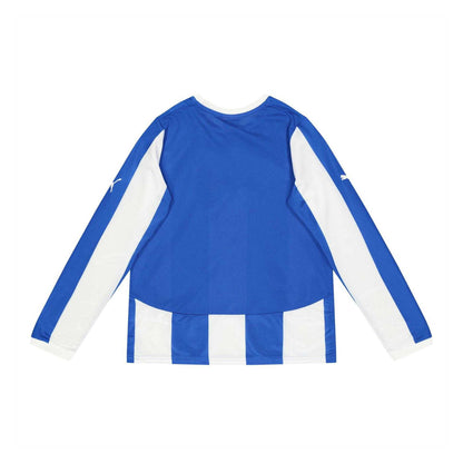 Blue - Back - Puma Childrens-Kids Long-Sleeved Training Jersey