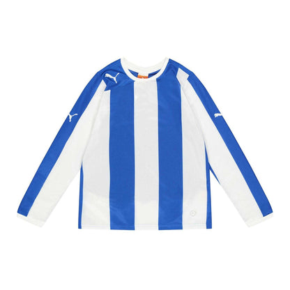 Blue - Front - Puma Childrens-Kids Long-Sleeved Training Jersey