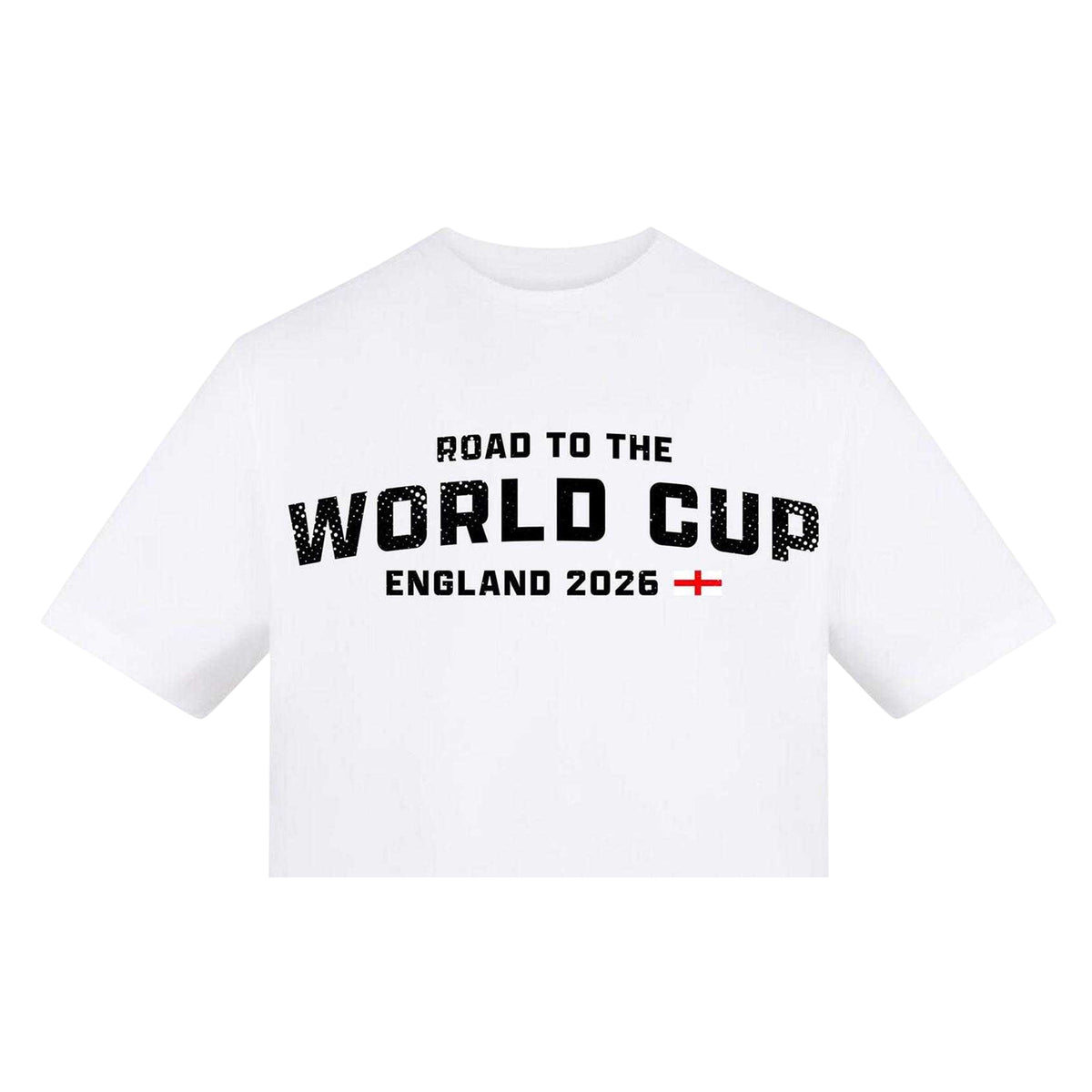 White - Back - AWD Mens England Football T-Shirt