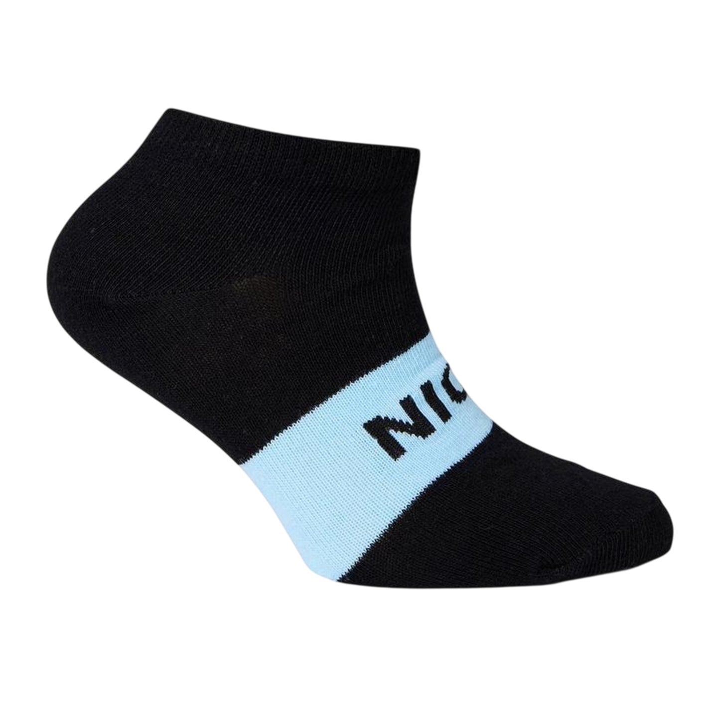 Black-Multicoloured - Back - Nicce Childrens-Kids Colour Block Socks (Pack of 5)