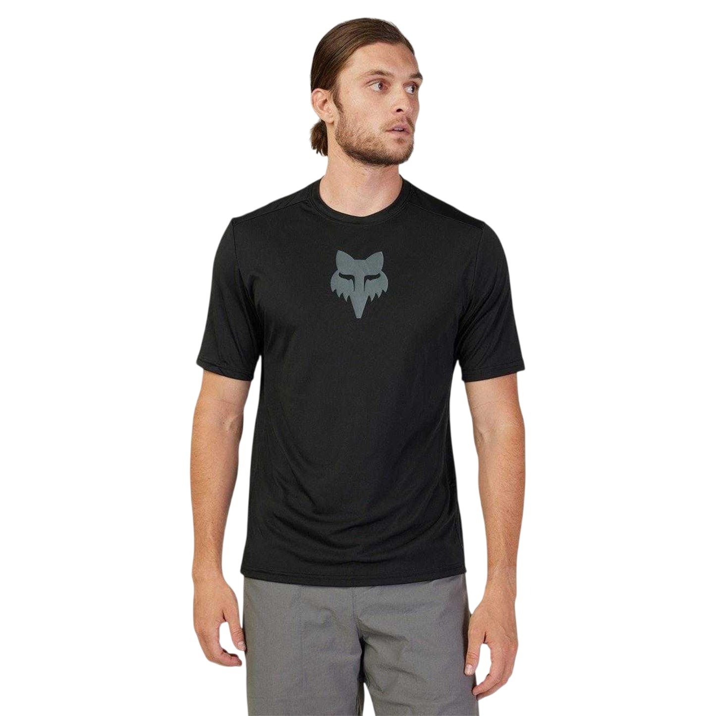 Black - Back - Fox Mens Lab Head Jersey