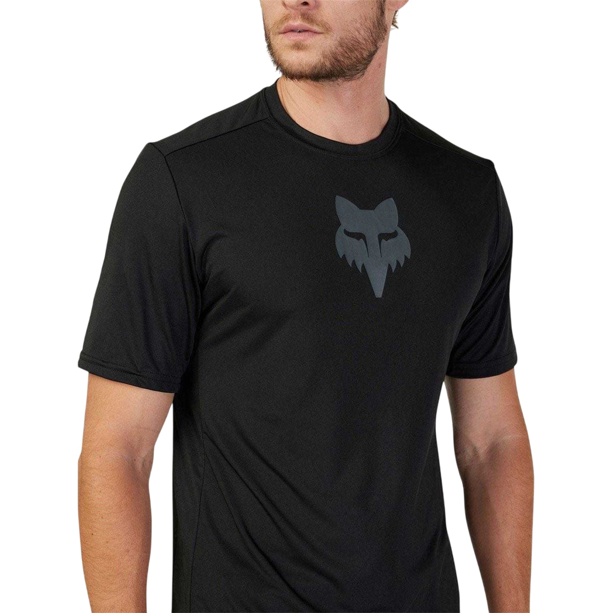 Black - Side - Fox Mens Lab Head Jersey
