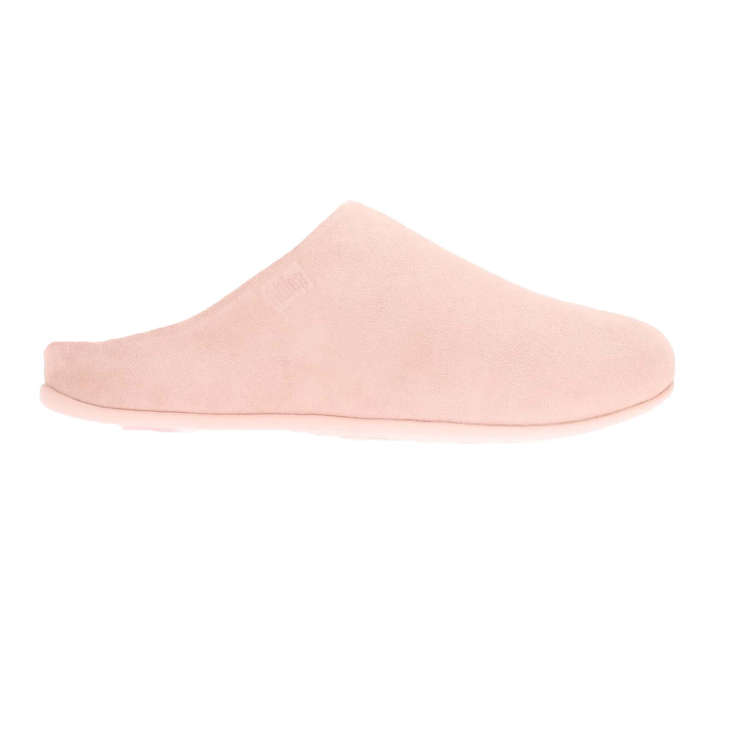 Pink - Side - FitFlop Womens-Ladies Chrissie Suede Shearling Slippers