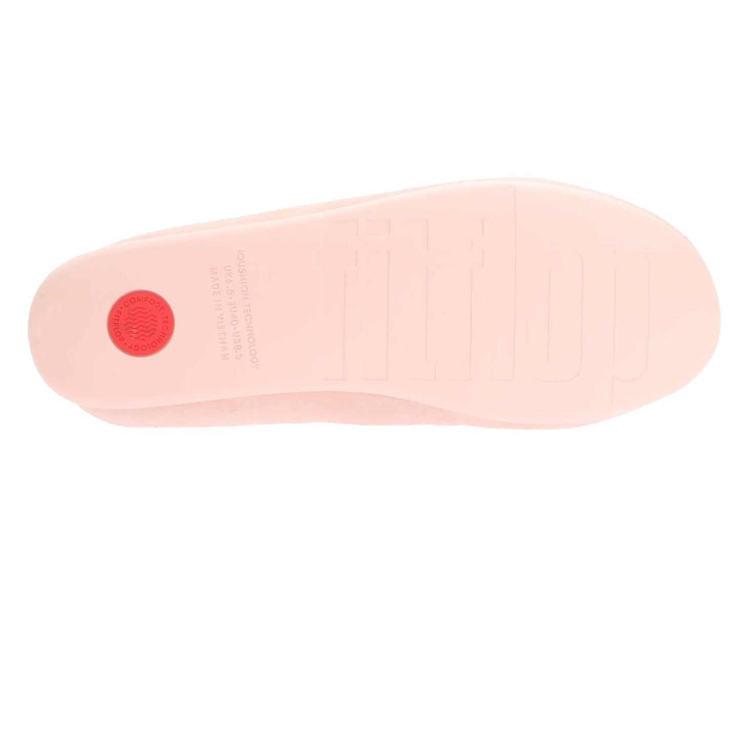 Pink - Lifestyle - FitFlop Womens-Ladies Chrissie Suede Shearling Slippers