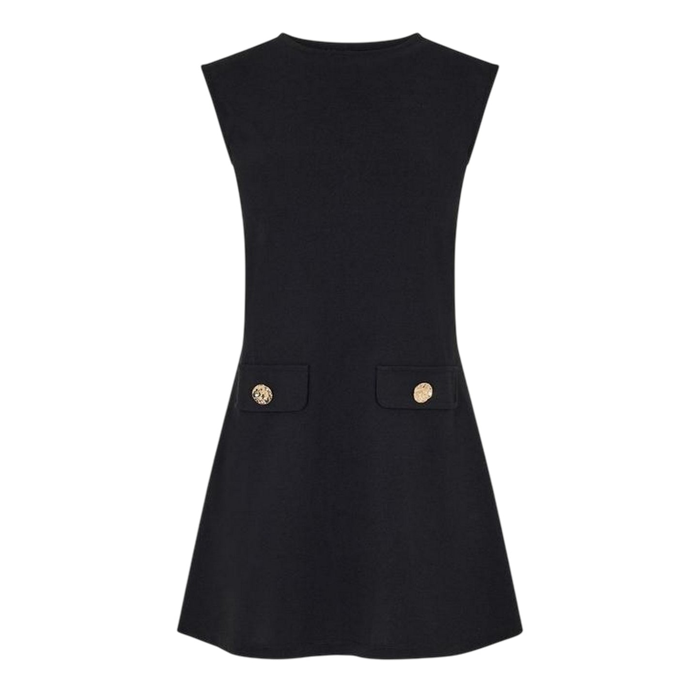 Black - Front - I Saw It First Womens-Ladies Sleeveless Going Out Mini Dress