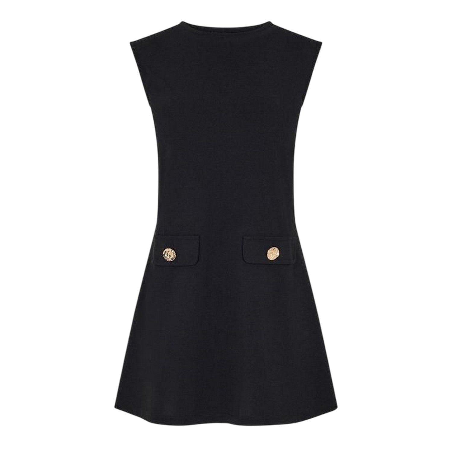 Black - Front - I Saw It First Womens-Ladies Sleeveless Going Out Mini Dress