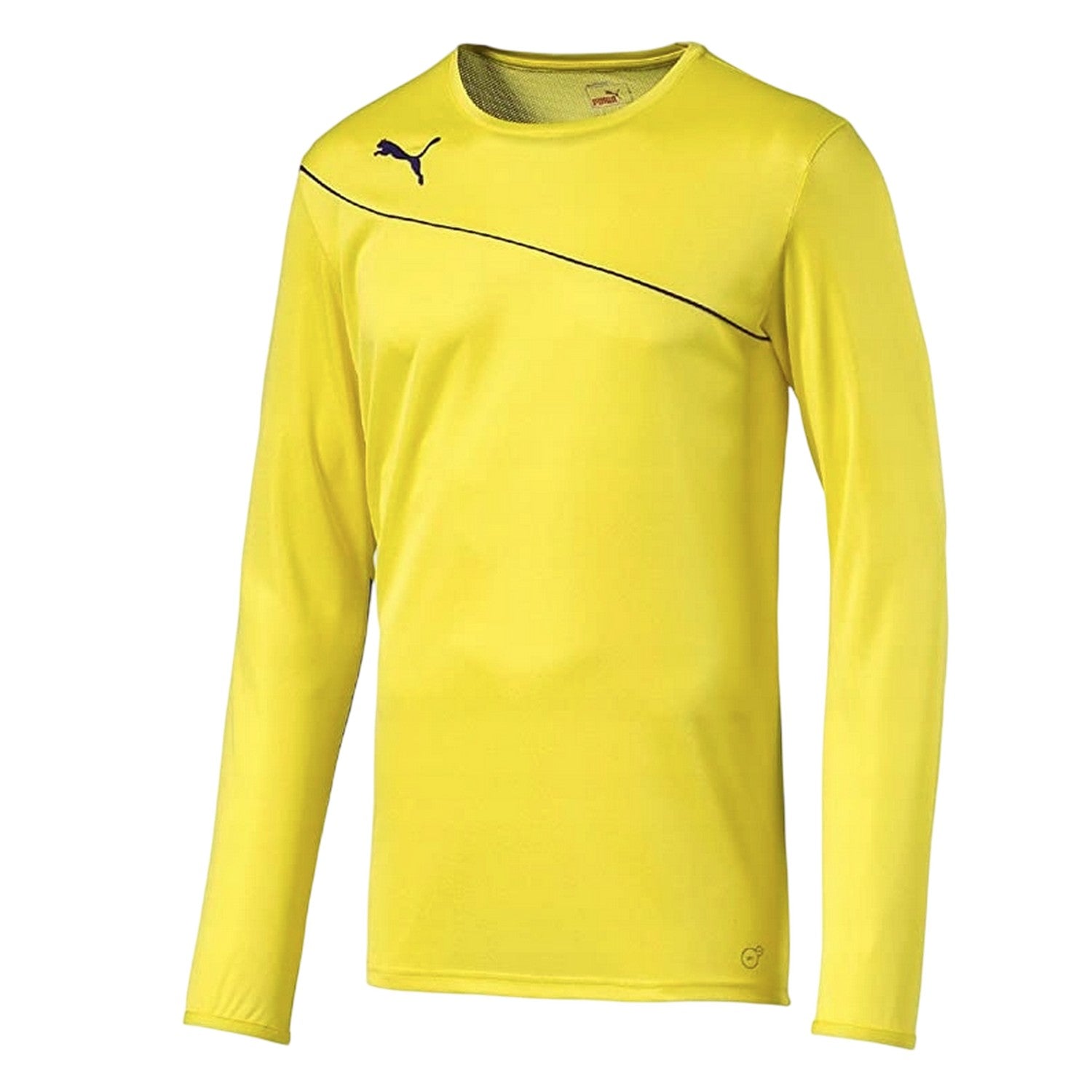 Yellow - Front - Puma Mens Momentta Long-Sleeved Goalkeeper Jersey