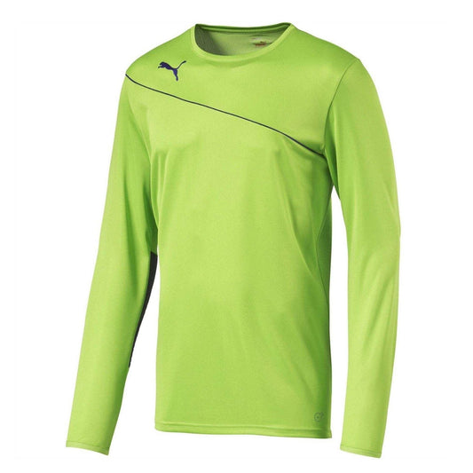 Green - Front - Puma Mens Momentta Long-Sleeved Goalkeeper Jersey