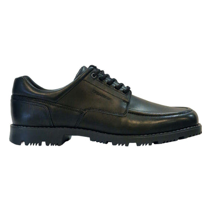 Black - Lifestyle - Nicholas Deakins Mens Leather Moc Toe Shoes
